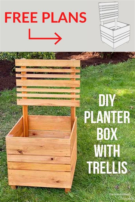 Make This Simple DIY Planter Box For Your Front Porch Or Patio With