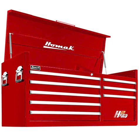Homak H2pro 56 Red 8 Drawer Top Chest Rd02056072