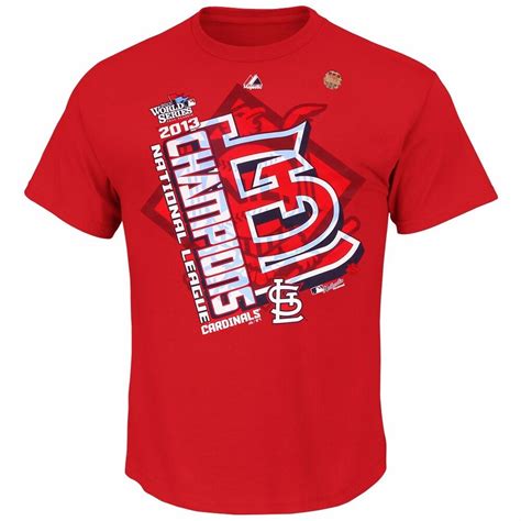 2013 St Louis Cardinals World Series Nl Champions Red T Shirt Youth