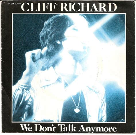 cliff richard we don t talk anymore enjoythemusic
