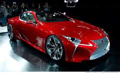 Cool Cars From The Detroit Auto Show Lexus Lf Lc 3