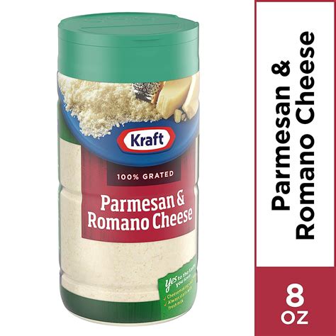 Buy Kraft Parmesan And Romano Grated Cheese 8 Oz Shaker Online At