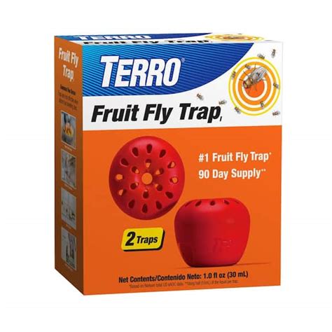 Terro Fruit Fly Indoor Insect Trap 2 Pack In The Insect Traps