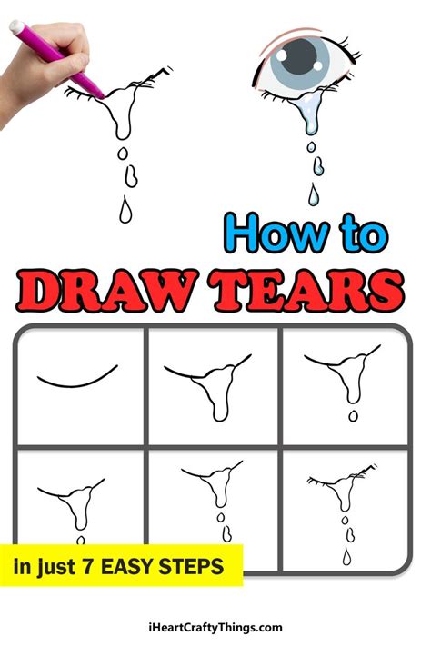 How To Draw Tears A Step By Step Guide Beginner Drawing Lessons
