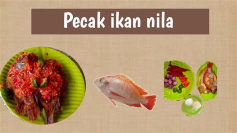 We did not find results for: PECAK IKAN NILA #masakanmurah - YouTube