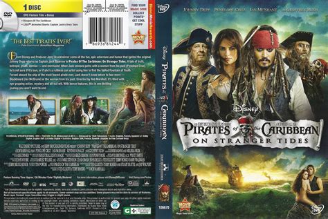 Pirates Of The Caribbean On Stranger Tides WS R Dvd Covers And Labels