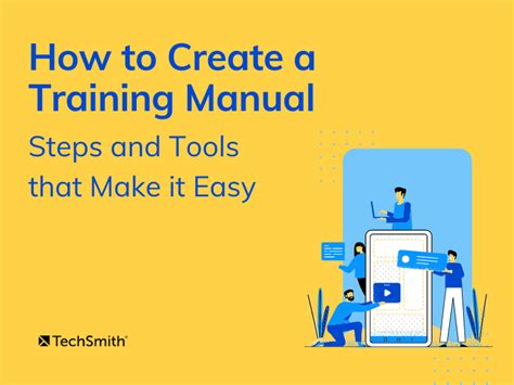 How To Create A Training Manual Free Template Techsmith
