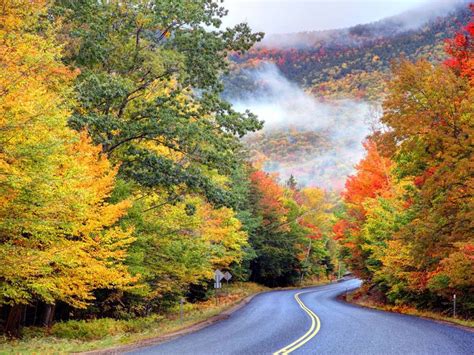 The Best Fall Foliage Road Trips In The Us 2019 Fall Foliage Road