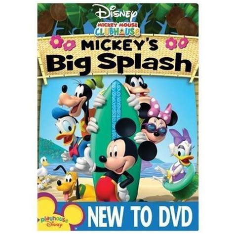 Buy Mickey Mouse Clubhouse Mickeys Big Splash Dvd 2009 Online Ebay