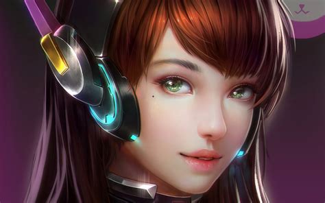 2880x1800 Dva Overwatch Character Macbook Pro Retina Hd 4k Wallpapers