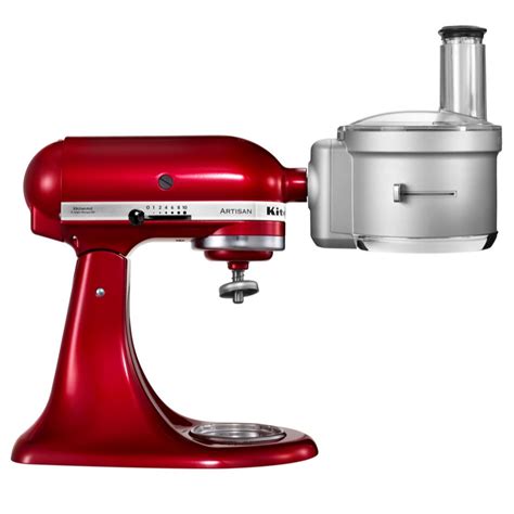 It includes a cleaning brush and an instruction guide with recipes. KitchenAid Food Processor Attachment for Stand Mixers - QVC UK