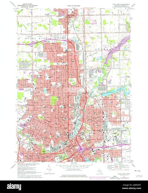 Map Of Flint Cut Out Stock Images And Pictures Alamy