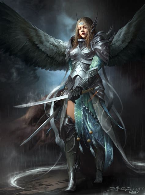 The Angel By Therafa On Deviantart Angel Artwork Angel Warrior