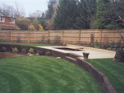 Adl Timber Structures Walling Garden Landscaping Sevenoaks