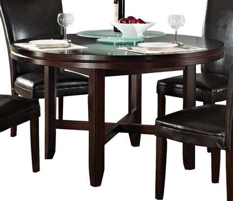 Steve Silver Hartford 52 Inch Round Dining Table Transitional