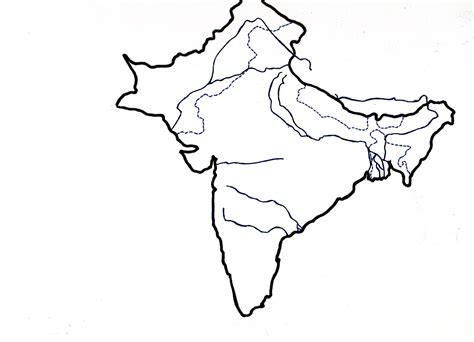 Map Of India Drawing At Getdrawings Free Download