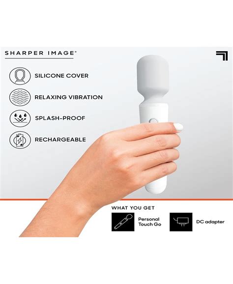 Sharper Image Personal Touch Go Compact Massager Wand And Reviews Shop All Personal Care