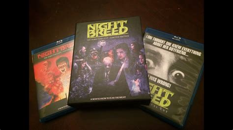 Nightbreed The Director S Cut Limited Edition Blu Ray Set Unboxing