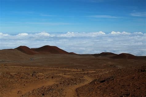 Hawaii Topher Conquering Mauna Kea Volcano Summit