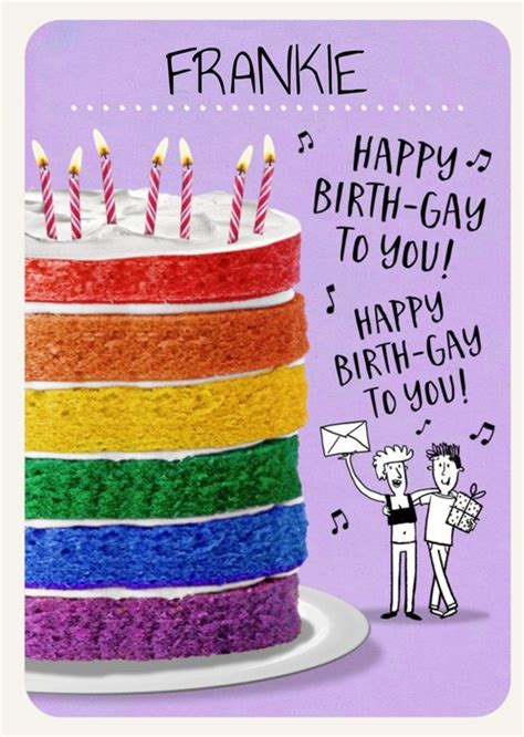 Happy Birth Gay Card Moonpig