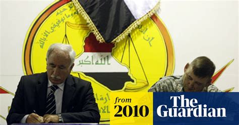 Us Hands Over Last Iraqi Prison Under Its Control Iraq The Guardian