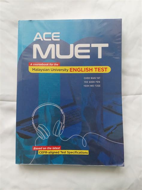 Ace Muet Coursebook Hobbies Toys Books Magazines Textbooks