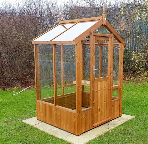 Swallow Lark 4x4 Wooden Greenhouse Greenhouse Stores Wooden