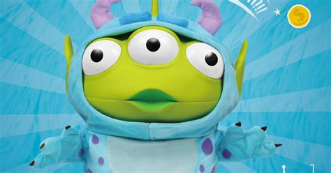 Toy Story Three Eyed Alien Play Dress Up With Beast Kingdom