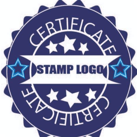Stamp Logo Template Postermywall