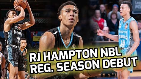 Rj Hampton Takes On Former Nba Champion Shines In Nbl Regular Season