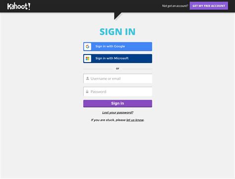 Kahoot Adds Integration To Sign In With A Microsoft Account