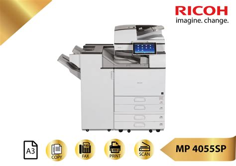 Download the latest official ricoh rpcs v4 mp 4055 jpn printer drivers for your windows computer or laptop. Ricoh MP4055SP Photocopier Machine