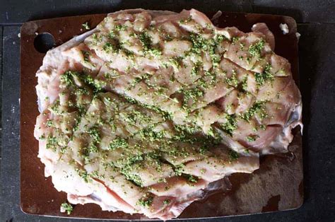 This link is to an external site that may or may not meet accessibility guidelines. Turkey Roulade with Garlic and Herbs - Pinch and Swirl