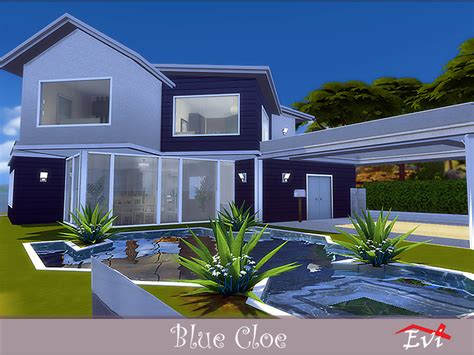 The Sims Resource Blue Cloe