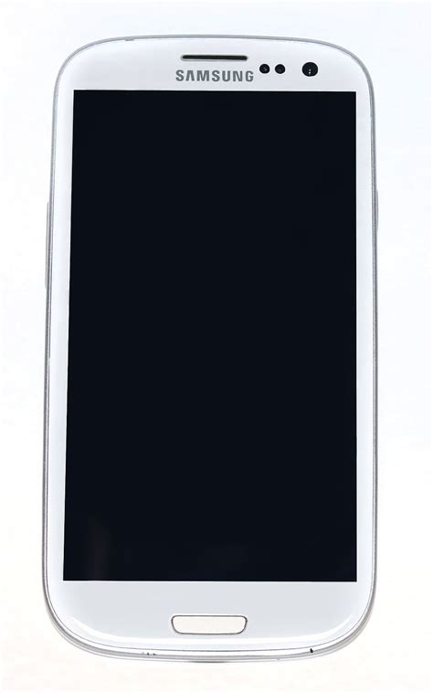 White Samsung Galaxy Smartphone Samsung Galaxy S3 Smartphone Cell