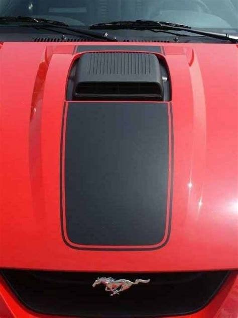 Shaker Scoop Stripe Decal For Mach 1 Mustang 3m Vinyl Sticker Graphic