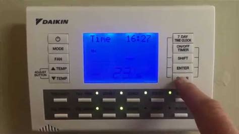 Tutorial How To Clear Filter Indicator On Daikin Zone Controller