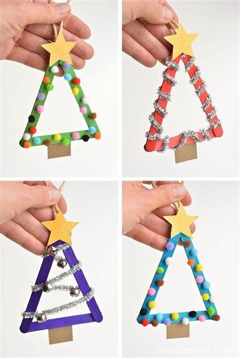 These Popsicle Stick Christmas Trees Are So Much Fun Theyre So Easy