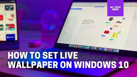 Як встановити живі шпалери на Windows 10 Весь Tech Nerd