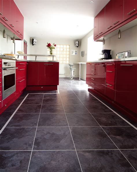 Vinyl sheet and tile are particularly good flooring choices for kitchens because they are able to withstand the common rigors of the space. Choose Right Flooring for Kitchen: Vinyl Flooring | My Decorative