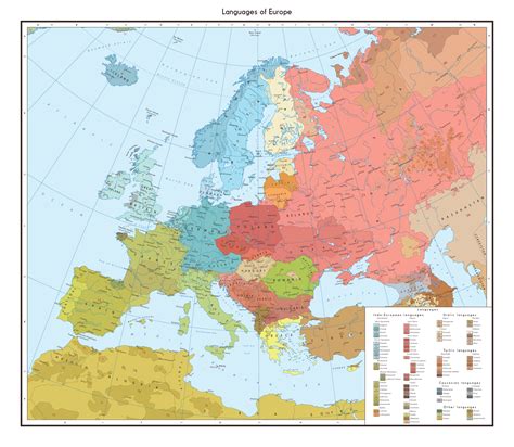 Linguistic Map Of Europe By 1blomma On Deviantart