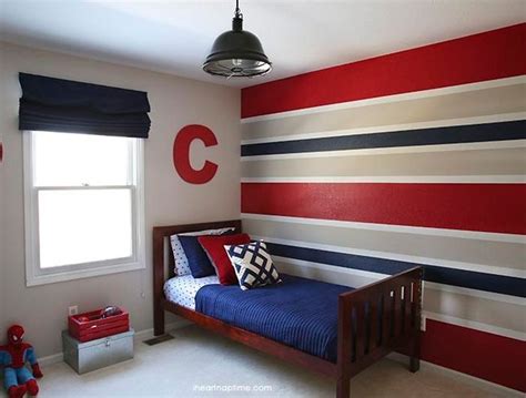 Maybe you would like to learn more about one of these? Red and blue wall paint for boys bedroom - Decolover.net