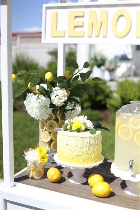the most adorable summer ready diy multi use lemonade stand lemon theme lemonade stand