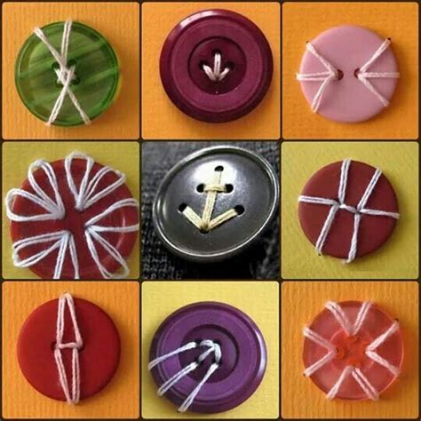 10 Creative Ways To Sew Buttons