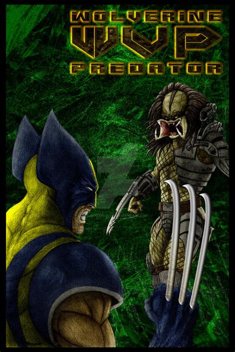 Wip Wolverine Vs Predator 01 By Infamousgee On Deviantart