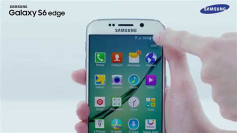 Samsung Galaxy S6 Edge How To Use The Home Screen Features Youtube