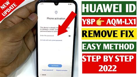 Huawei Y8p Huawei Id Bypass 2022 Aqm Lx1 C185downgrade And Huawei Id