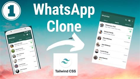 1 Design Whatsapp Clone Using Tailwindcss Vuejs Youtube