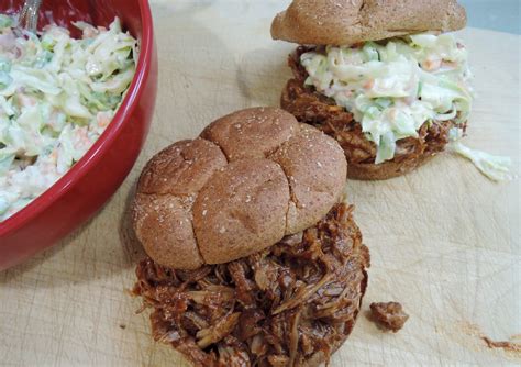 The Briny Lemon Pulled Pork Sandwiches With Creamy Coleslaw
