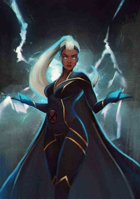 Storm Por Skyler Superhéroes Marvel Marvel Cómics Personajes De